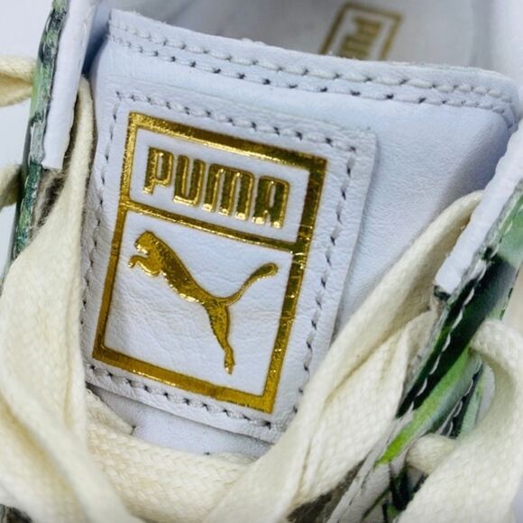 Puma Basket Pineapple Sneakers 🍍 excellent used condition 🍍 - Picture 4 of 6